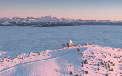 Haut-Jura : -25,1°C ce matin à la Combe-Noire (LocalSat) contre +6°C à La Dôle ! Voici pourquoi