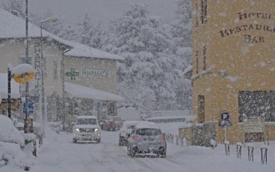 Franche-Comté : De fortes chutes de neige prévues dimanche après-midi et lundi dès 400-500 mètres