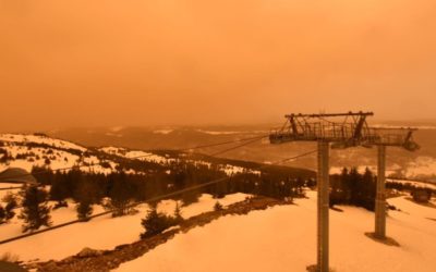 🔴 Cette semaine : Un nouveau nuage de sable saharien va survoler la France dès ce Mardi !