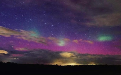 Des aurores boréales aperçues dimanche soir dans le ciel de Bourgogne-Franche-Comté